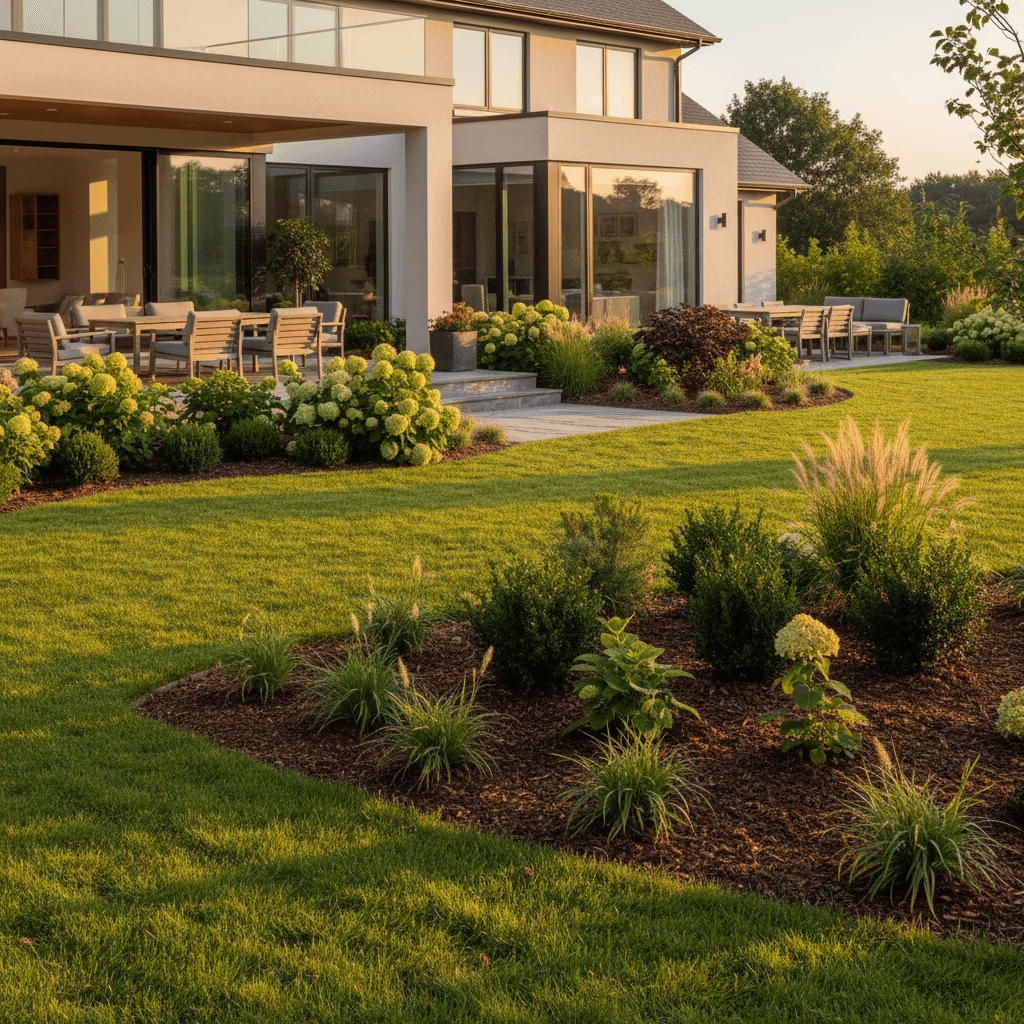 Complete residential landscape transformation